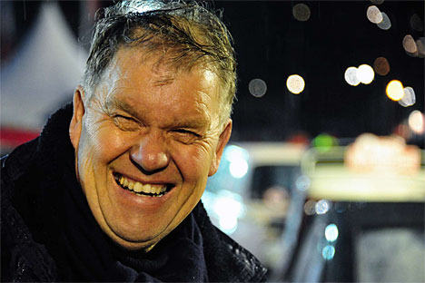 Lars Bækkelund fandt smilet frem ved etapemålet i Monaco, selv om han har sat enhver placeringschance over styr